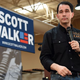 Illustration for article titled Relieved Scott Walker Narrowly Avoids Acknowledging Immigrants’ Humanity During Campaign Speech